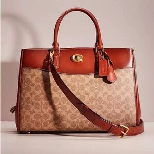Coach Brooke Carryall in Signature Canvas